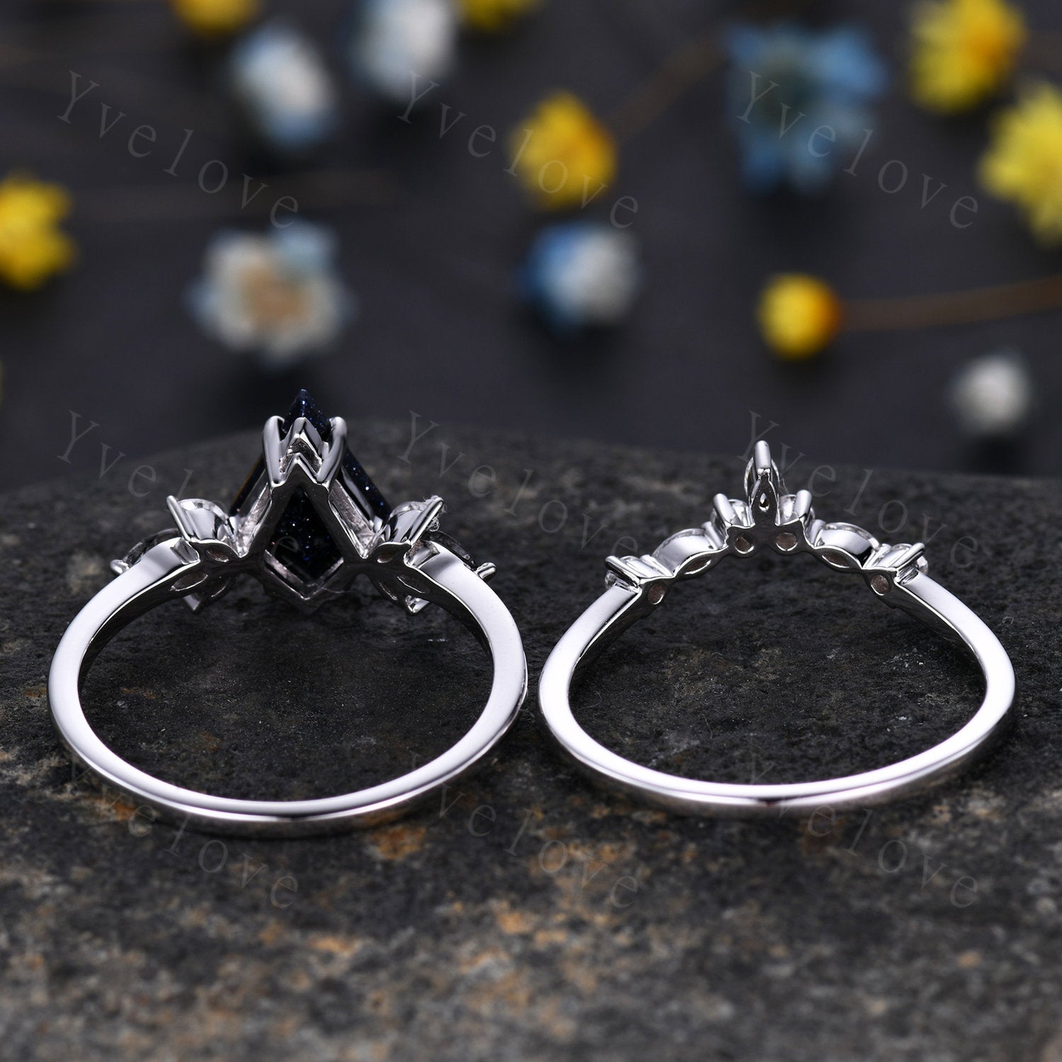 Black Diamond Wedding Rings Women | Silver Ring Black Diamond - Fashion  Silver 925 - Aliexpress